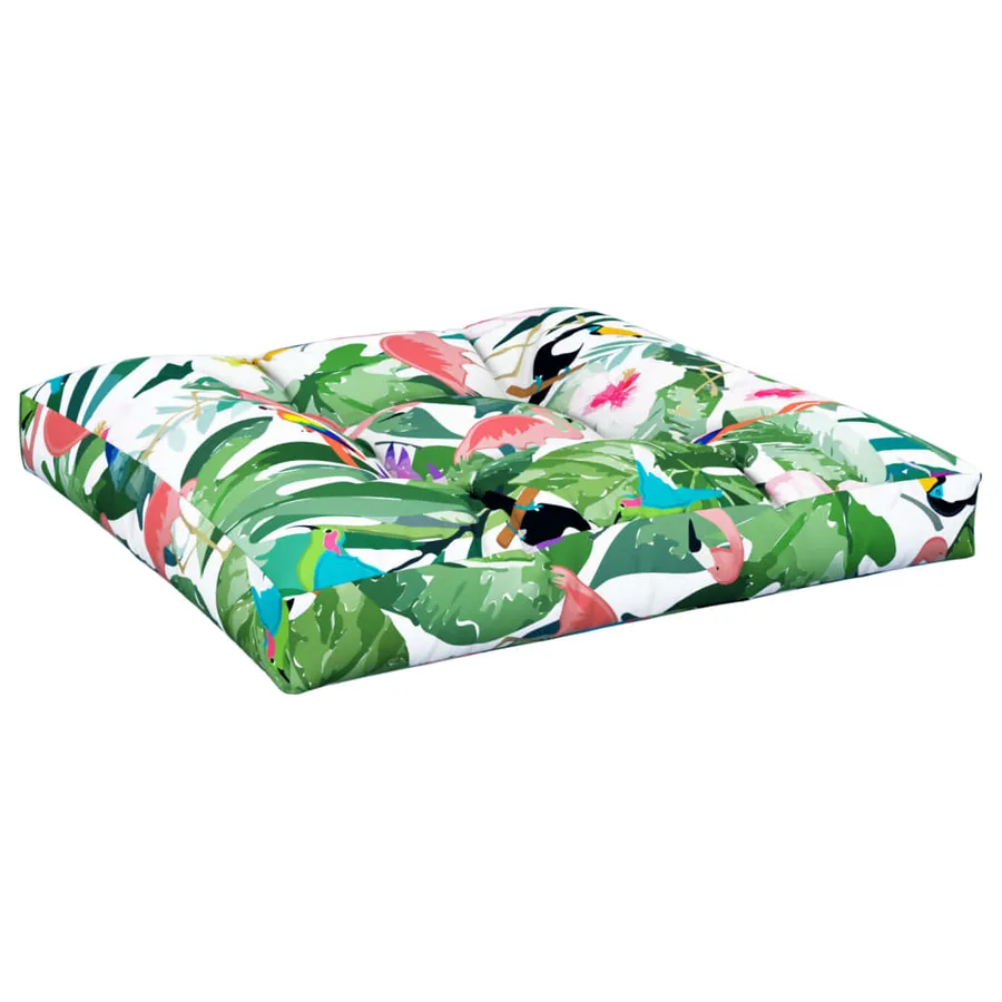 Coussins de palette lot de 2 multicolore tissu - 5