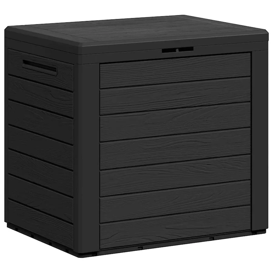 Boîte de stockage jardin Anthracite 58,5x46x55 cm Polypropylène - 2
