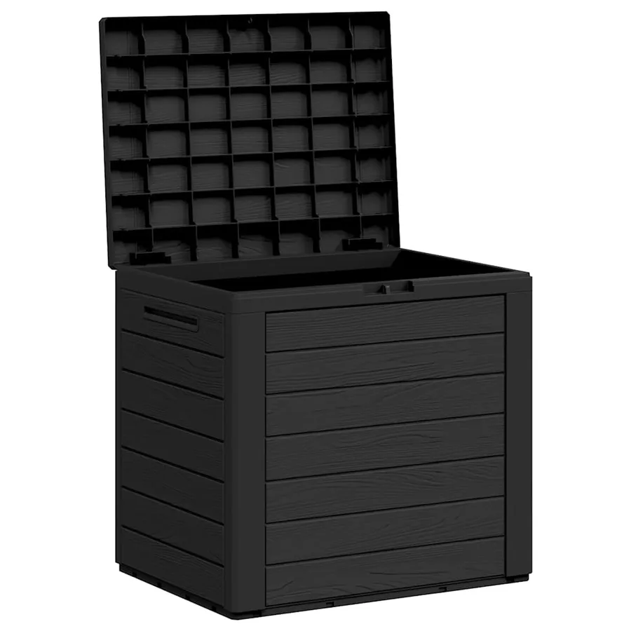 Boîte de stockage jardin Anthracite 58,5x46x55 cm Polypropylène - 5