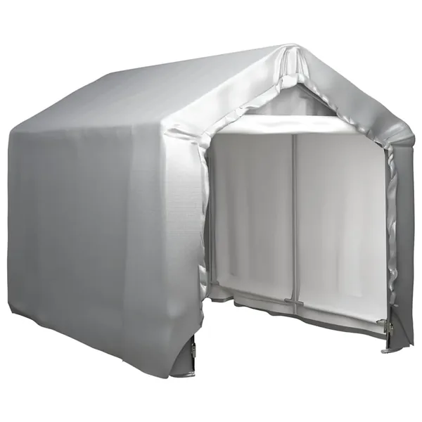 Tente de rangement 180x300 cm Acier Gris
