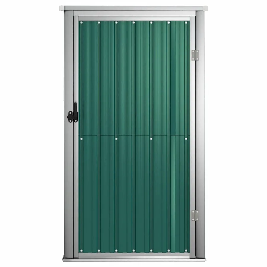 Abri à outils de jardin vert 88x89x161 cm Métal galvanisé - 3