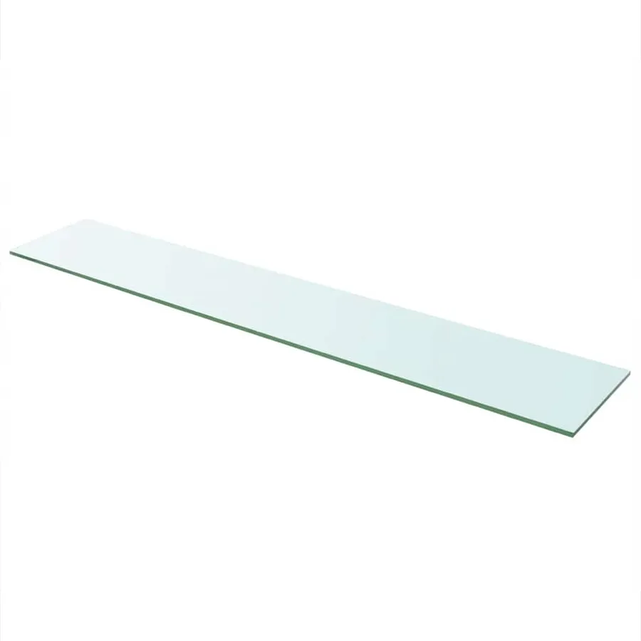 Panneaux d'étagère 2 pcs Verre Transparent 110 x 20 cm - 2