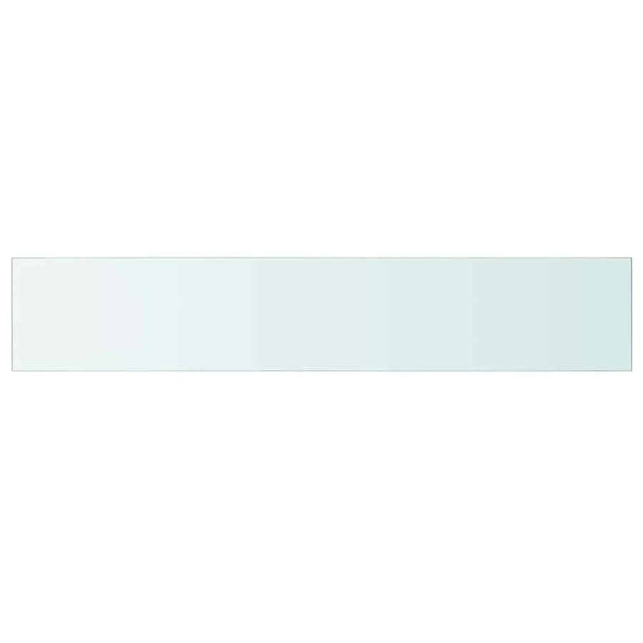 Panneaux d'étagère 2 pcs Verre Transparent 110 x 20 cm - 3