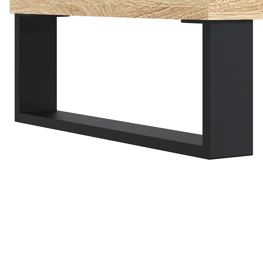 Armoire de bain chêne sonoma 58x33x60 cm bois d'ingénierie - 8