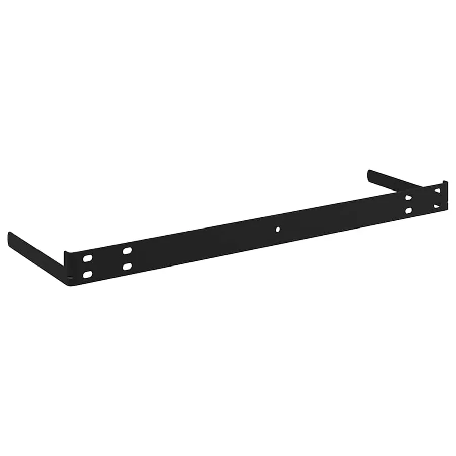 Étagère murale flottante Blanc brillant 120x23,5x3,8 cm MDF - 12