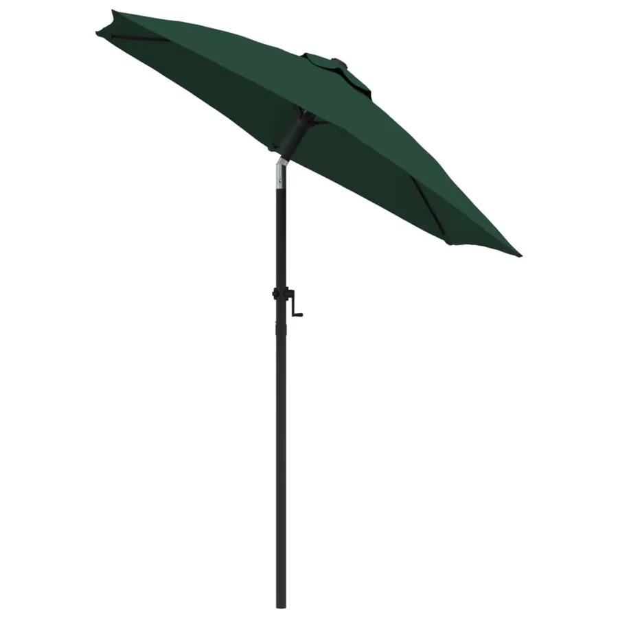 Parasol Vert 200x224 cm Aluminium - 3