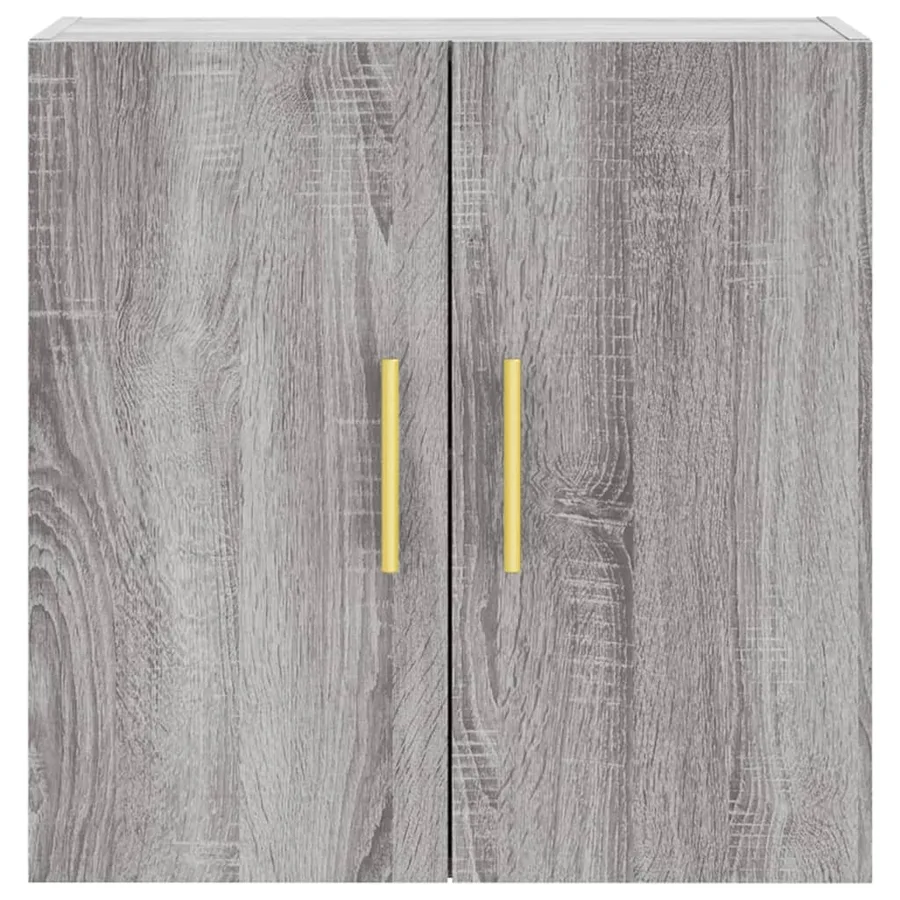 Armoire murale sonoma gris 60x31x60 cm bois d'ingénierie - 5