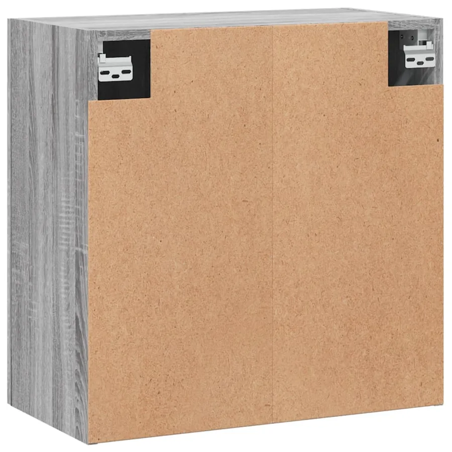 Armoire murale sonoma gris 60x31x60 cm bois d'ingénierie - 8