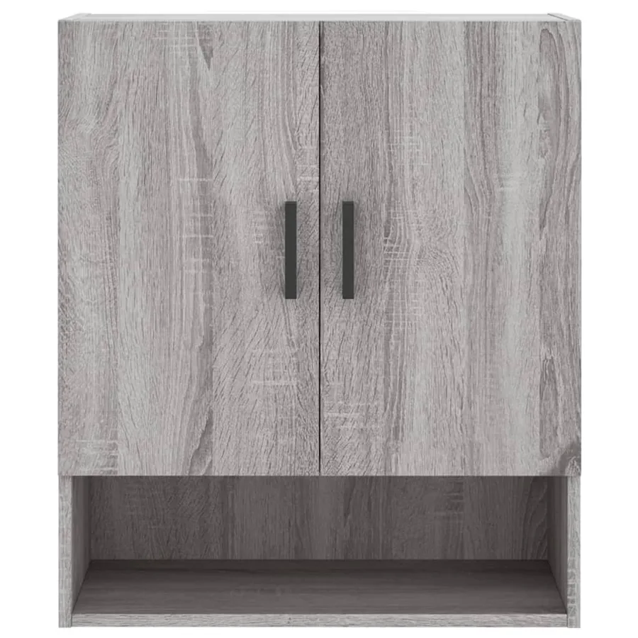 Armoire murale sonoma gris 60x31x70 cm bois d'ingénierie - 5