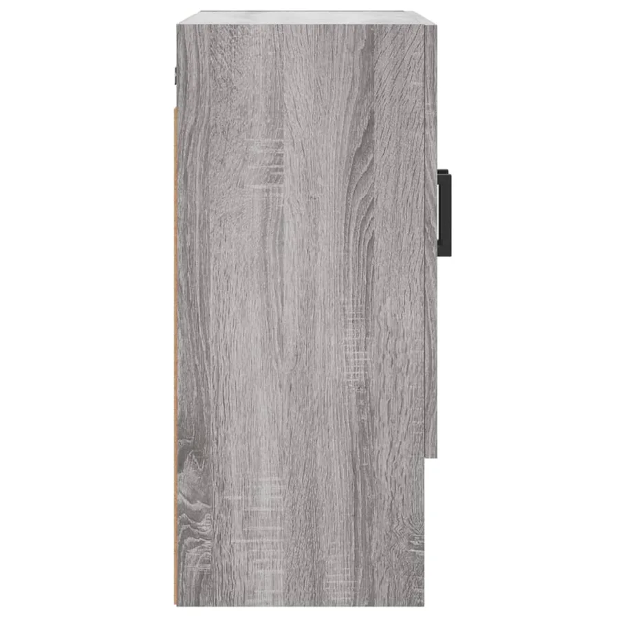 Armoire murale sonoma gris 60x31x70 cm bois d'ingénierie - 7
