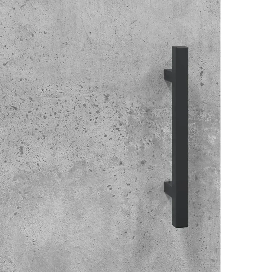 Armoire murale gris béton 69,5x34x90 cm - 10