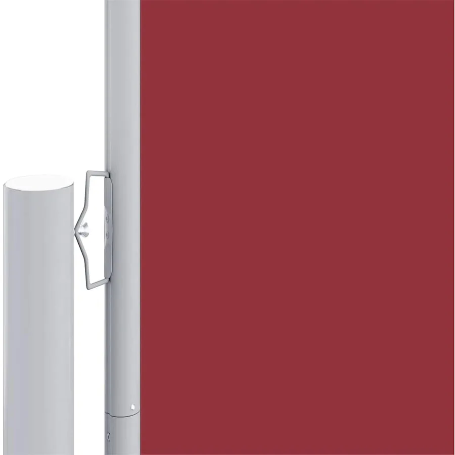 Auvent latéral rétractable Rouge 200x1200 cm - 3