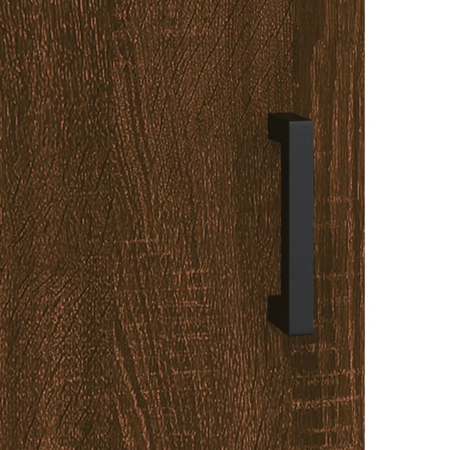 Tables de chevet 2pcs chêne marron 40x40x50cm bois d'ingénierie - 11