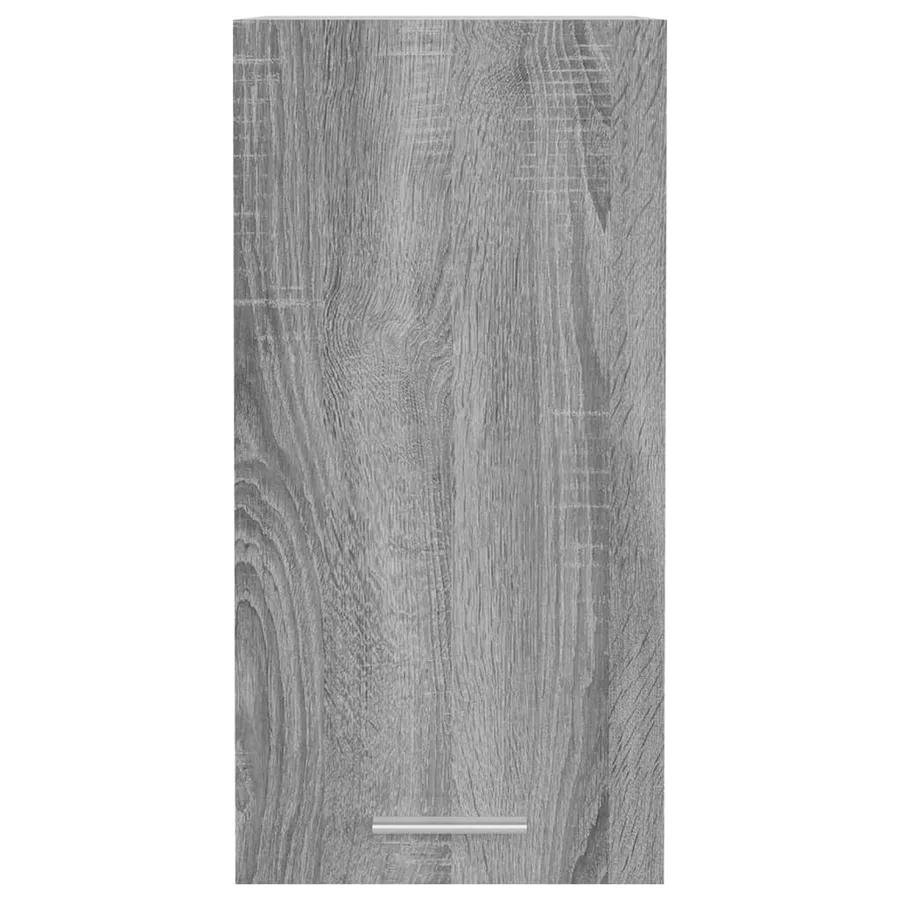 Armoire suspendue "Lyon" Gris Sonoma 29,5 x 31 x 60 cm Bois d'ingénierie - 5