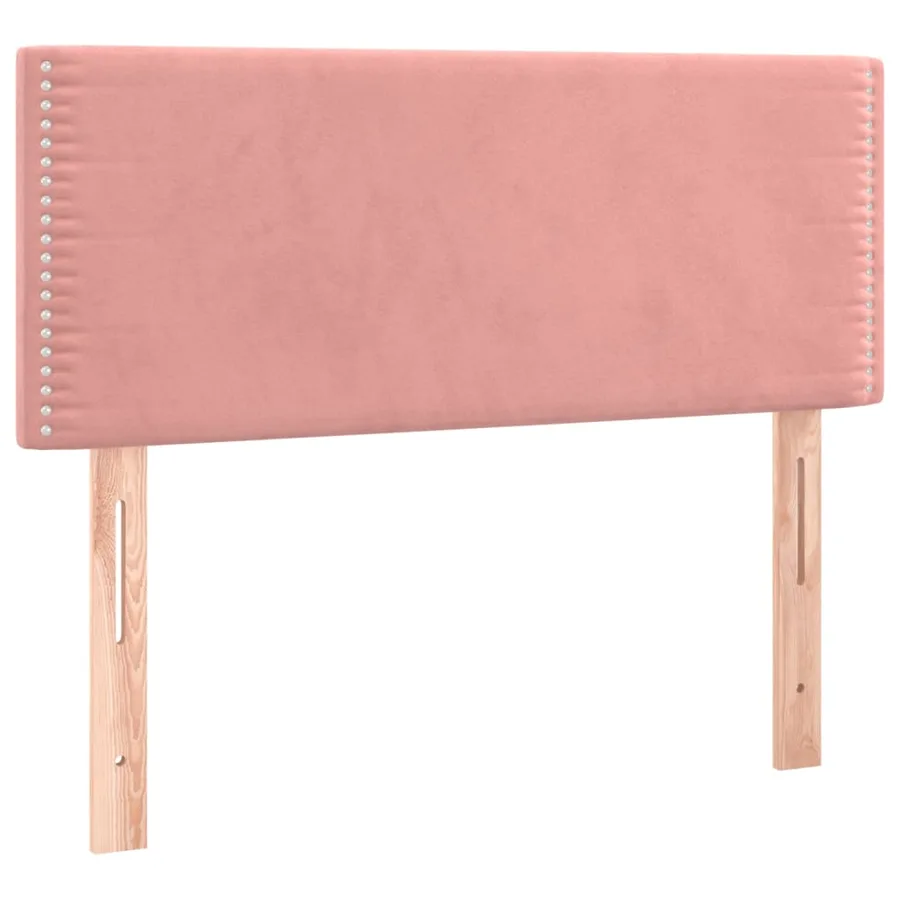 Tête de lit Rose 100x5x78/88 cm Velours - 2