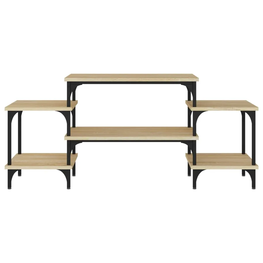 Meuble TV chêne sonoma 117x35x52 cm bois d'ingénierie - 5