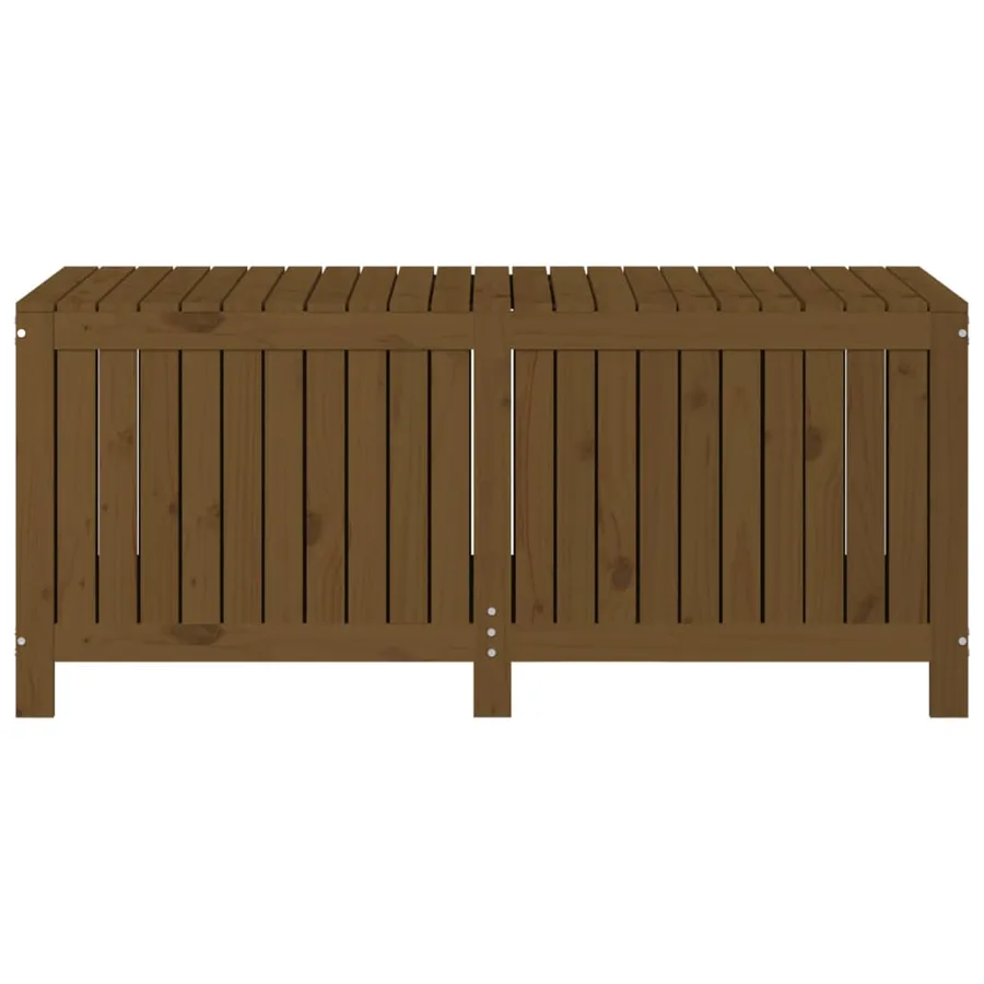 Boîte de rangement de jardin Marron miel 147x68x64 cm Bois pin - 6