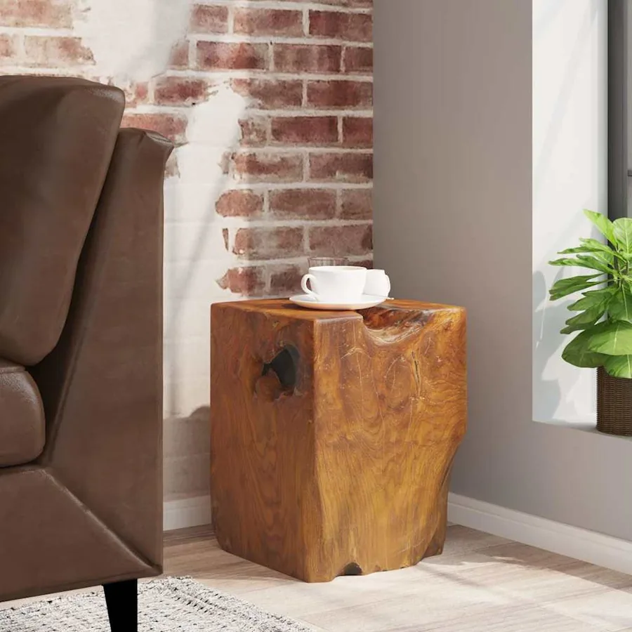 Tabouret Bois de teck massif