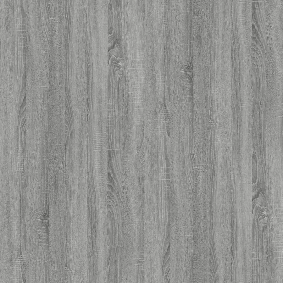 Table basse Sonoma gris 100x45x45 cm Bois d'ingénierie et fer - 7