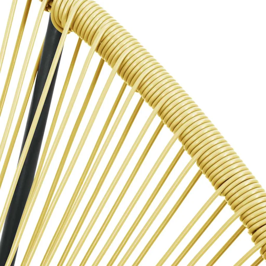 Chaise d'extérieur Acapulco Résine tressée Beige - 6