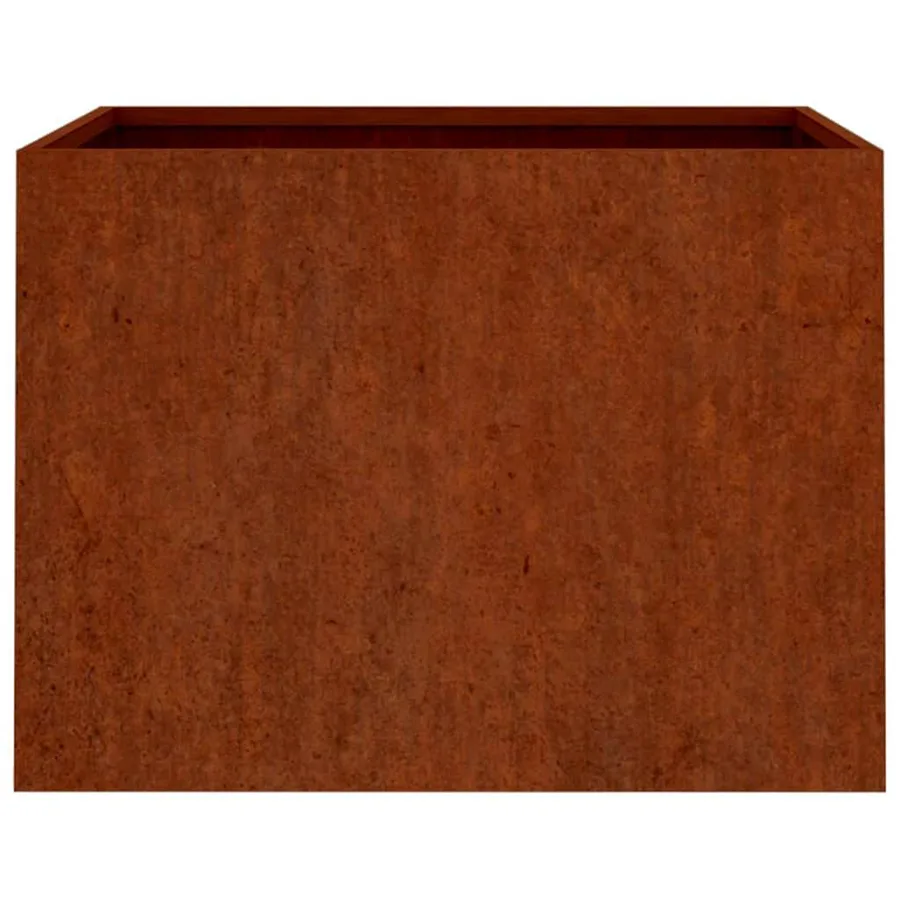 Jardinière 62x47x46 cm acier corten - 5