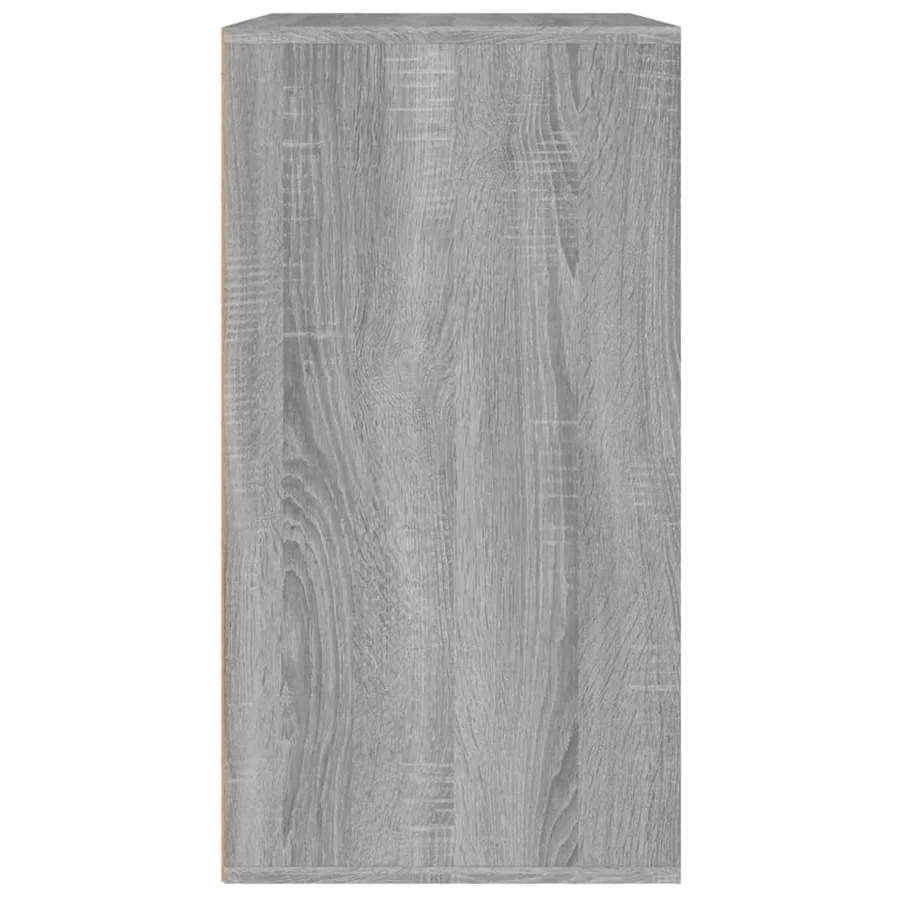 Armoire cosmétique Sonoma gris 80x40x75 cm Bois d'ingénierie - 5