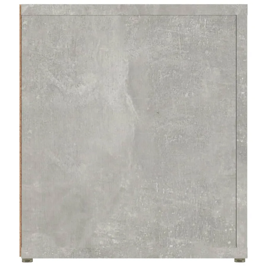 Meubles TV 2 pcs Gris béton 80x31,5x36 cm Bois d'ingénierie - 8