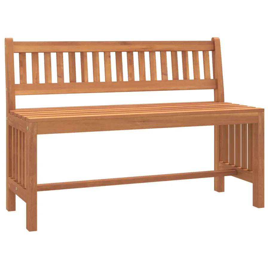 Banc de jardin 110 cm bois massif d'eucalyptus - 2