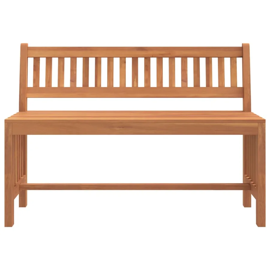 Banc de jardin 110 cm bois massif d'eucalyptus - 3
