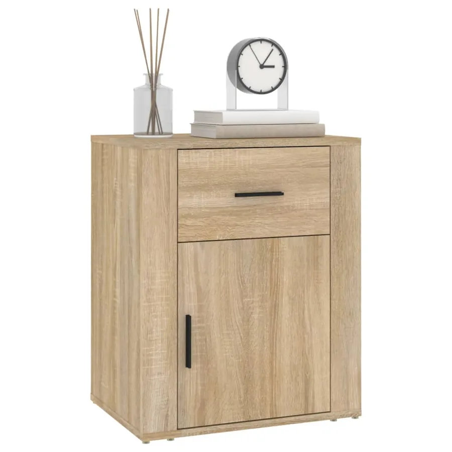 Table de chevet Chêne sonoma 50x36x60 cm Bois d'ingénierie - 4