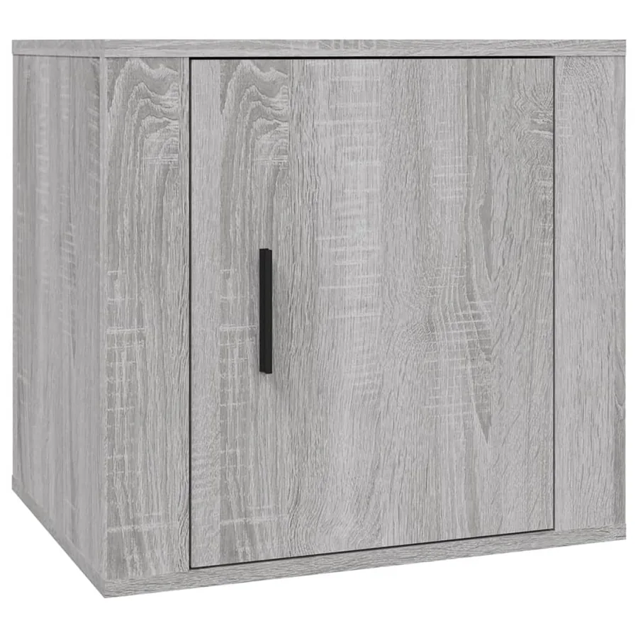 Table de chevet Sonoma gris 50x39x47 cm - 2