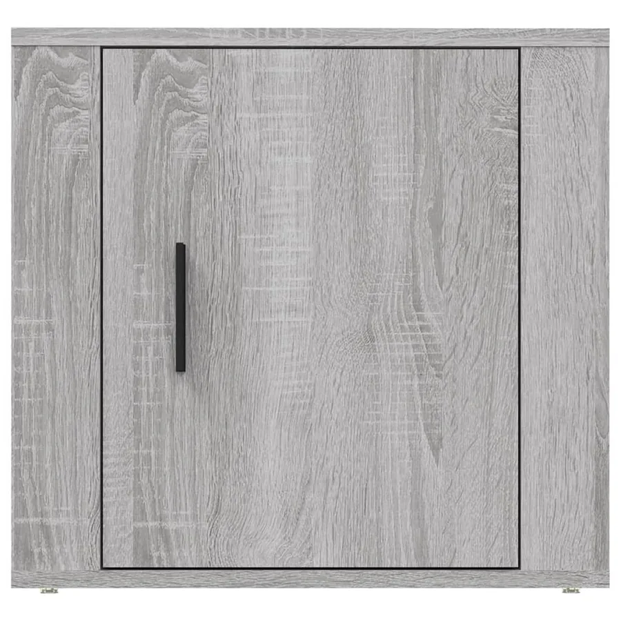 Table de chevet Sonoma gris 50x39x47 cm - 5