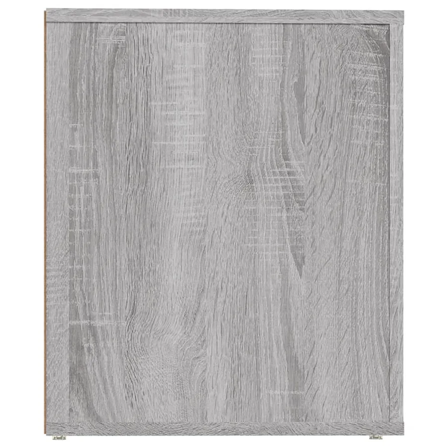Table de chevet Sonoma gris 50x39x47 cm - 6