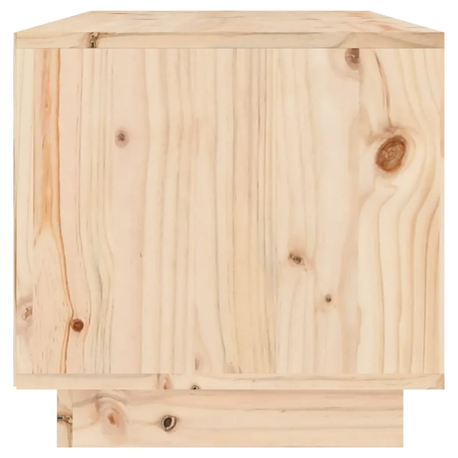 Meuble TV 60x35x35 cm Bois de pin massif - 4