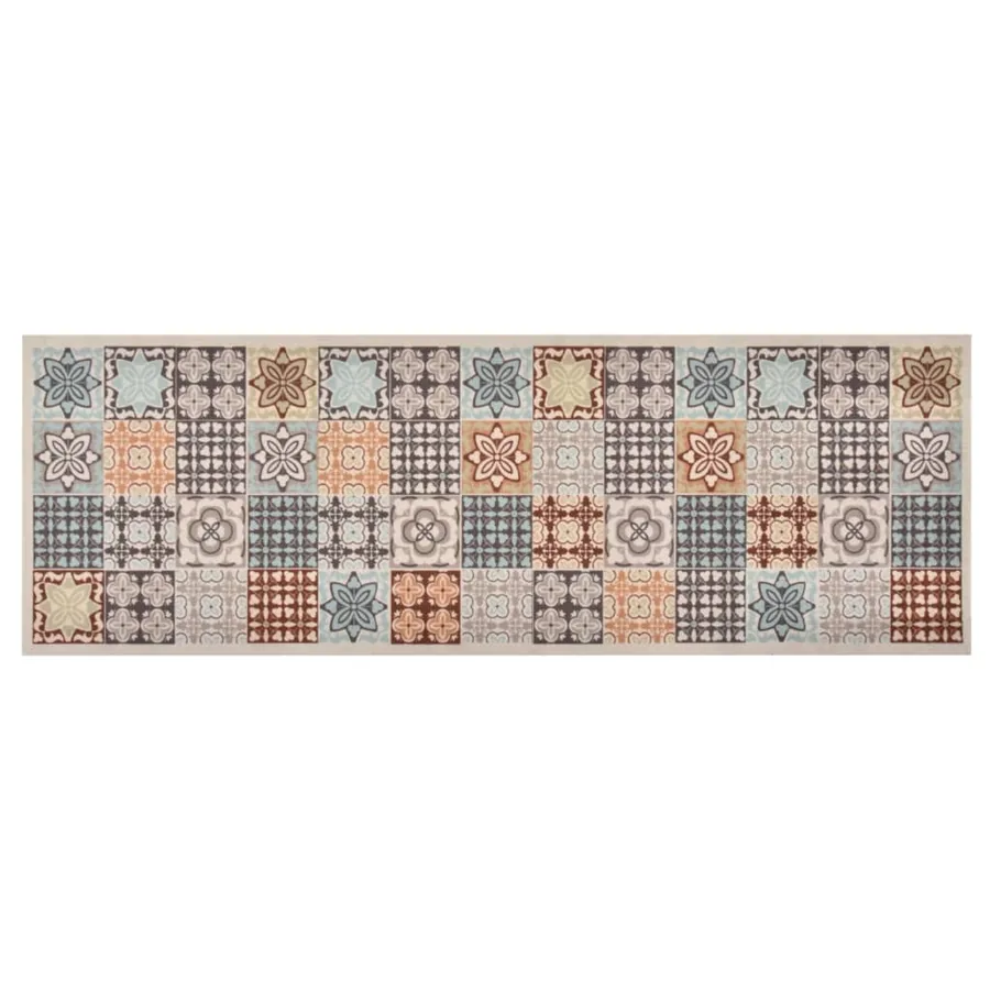 Tapis de cuisine lavable Couleur mosaïque 45x150 cm