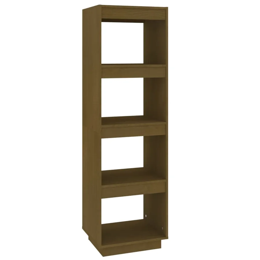 Bibliothèque/Séparateur de pièce Marron miel 40x35x135 cm Pin - 2