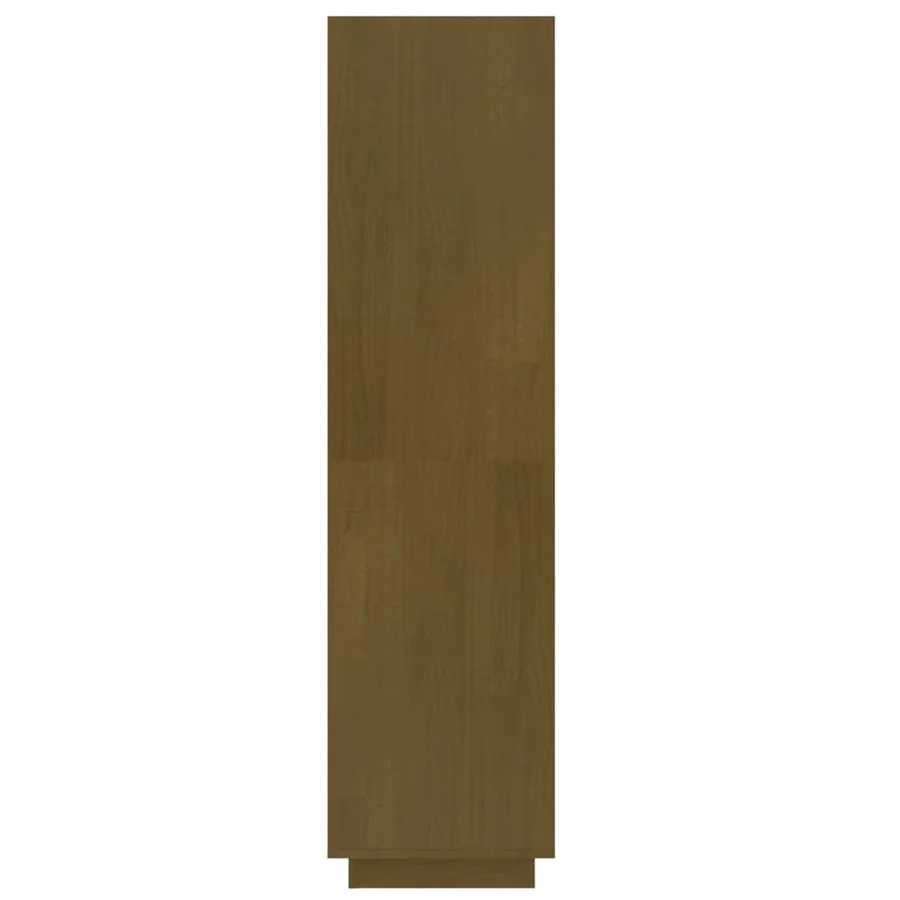 Bibliothèque/Séparateur de pièce Marron miel 40x35x135 cm Pin - 6