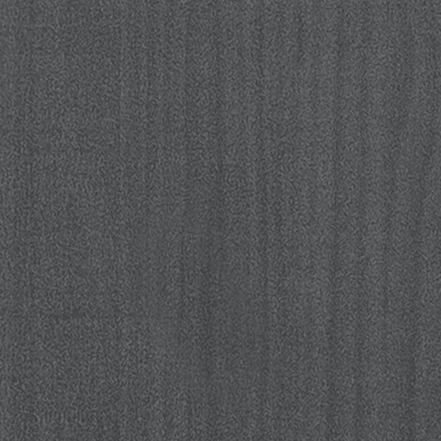 Bibliothèque/Séparateur de pièce gris 40x35x103 cm pin massif - 7