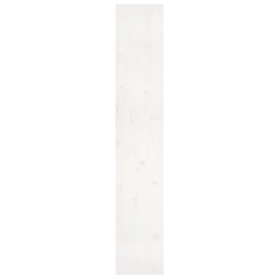 Bibliothèque/Séparateur de pièce Blanc 80x30x167,4cm Pin massif - 6