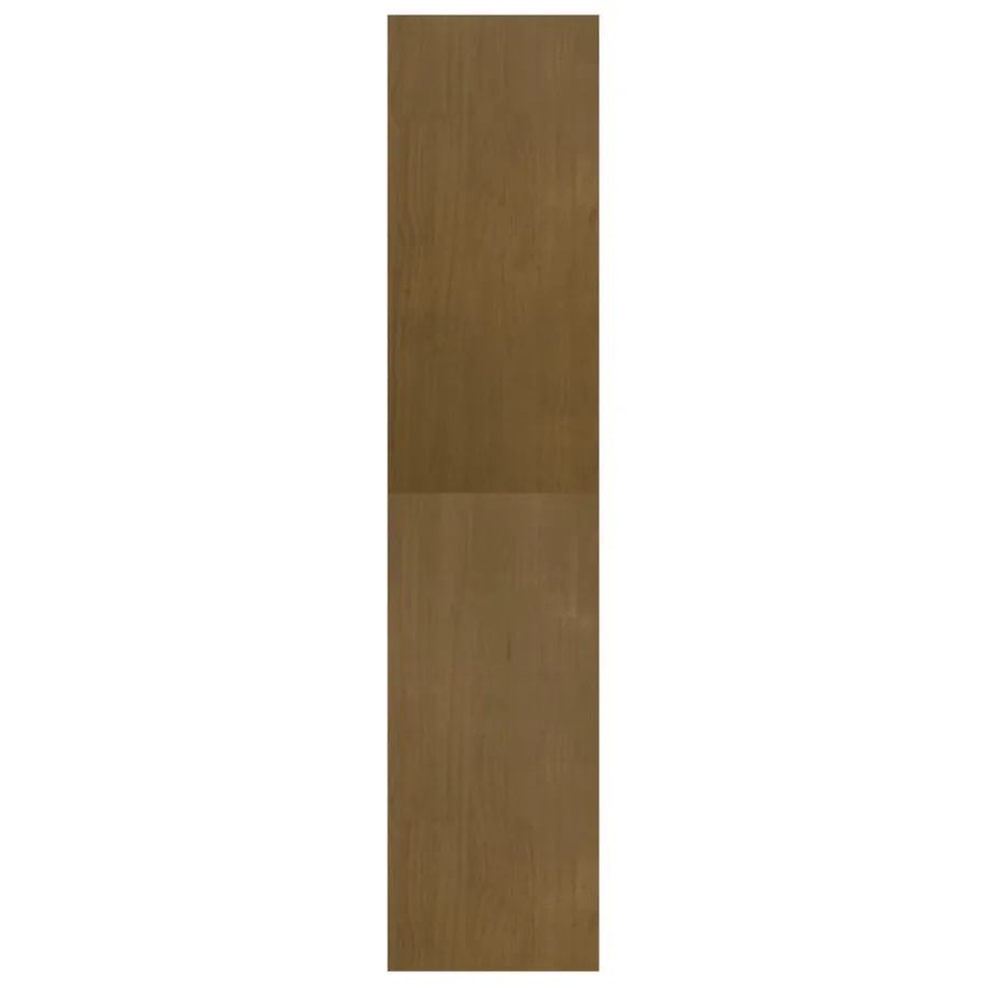 Bibliothèque/Séparateur de pièce Marron miel 40x30x135,5 cm Pin - 6