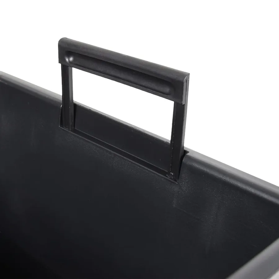 Jardinière et intérieur amovible anthracite PP aspect béton - 6