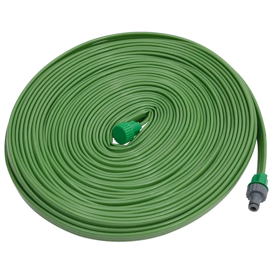 Tuyau d'arrosage à 3 tubes vert 15 m PVC - 2
