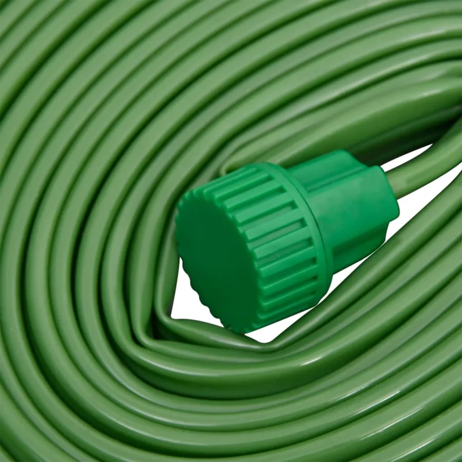 Tuyau d'arrosage à 3 tubes vert 15 m PVC - 4