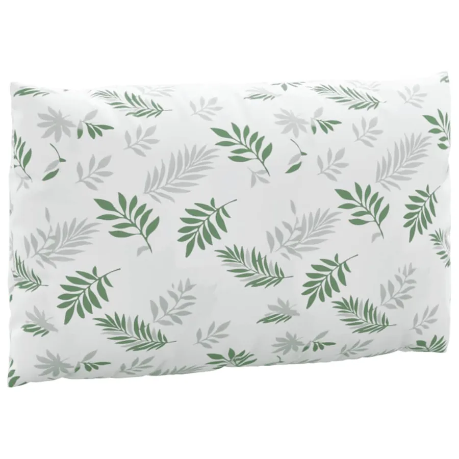Coussins de palette lot de 3 motif de feuilles tissu Oxford - 5