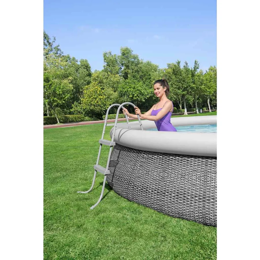 Bestway Échelle de piscine à 2 marches Flowclear 84 cm - 2