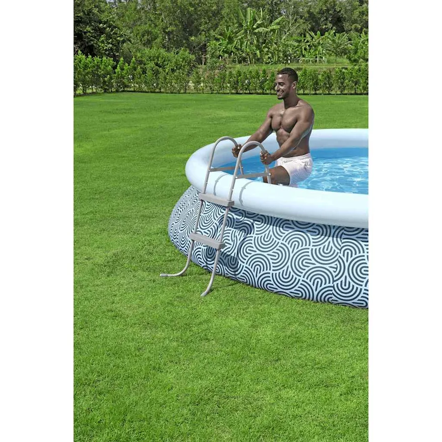 Bestway Échelle de piscine à 2 marches Flowclear 84 cm - 3