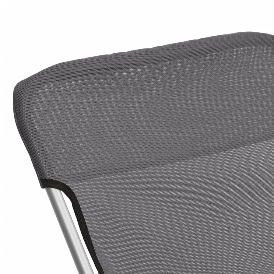 Chaises plage pliantes lot de 2 textilène acier enduit poudre - 9