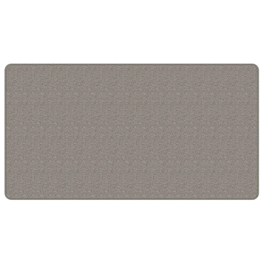 Tapis de couloir aspect sisal argenté 80x150 cm - 3
