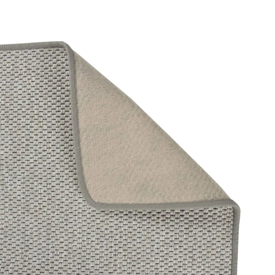 Tapis de couloir aspect sisal platina 80x400 cm - 4