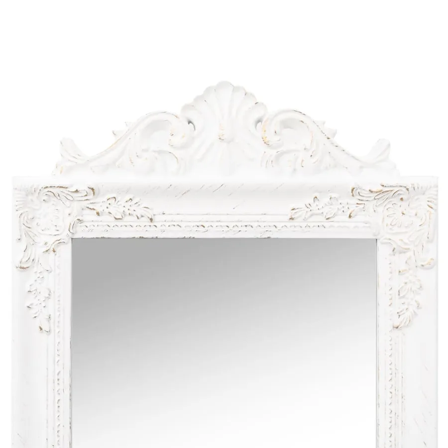 Miroir sur pied Blanc 50x200 cm - 5
